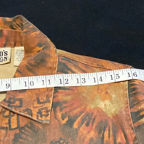 Vintage Chico’s Design Denim Style Jacket Size 0 - Picture 14 of 16